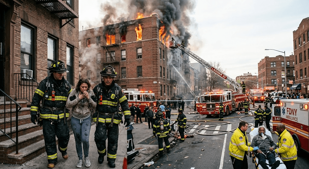 West Farms Inferno Leaves 6 Injured, Including 2 Brave Firefighters West Farms Inferno Leaves 6 Injured, Including 2 Brave Firefighters
