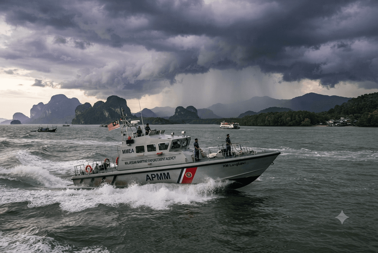 Langkawi Boat Tragedy: Two Tourists Dead After Vessel Capsizes off the Coast of Malaysia Langkawi Boat Tragedy: Two Tourists Dead After Vessel Capsizes off the Coast of Malaysia