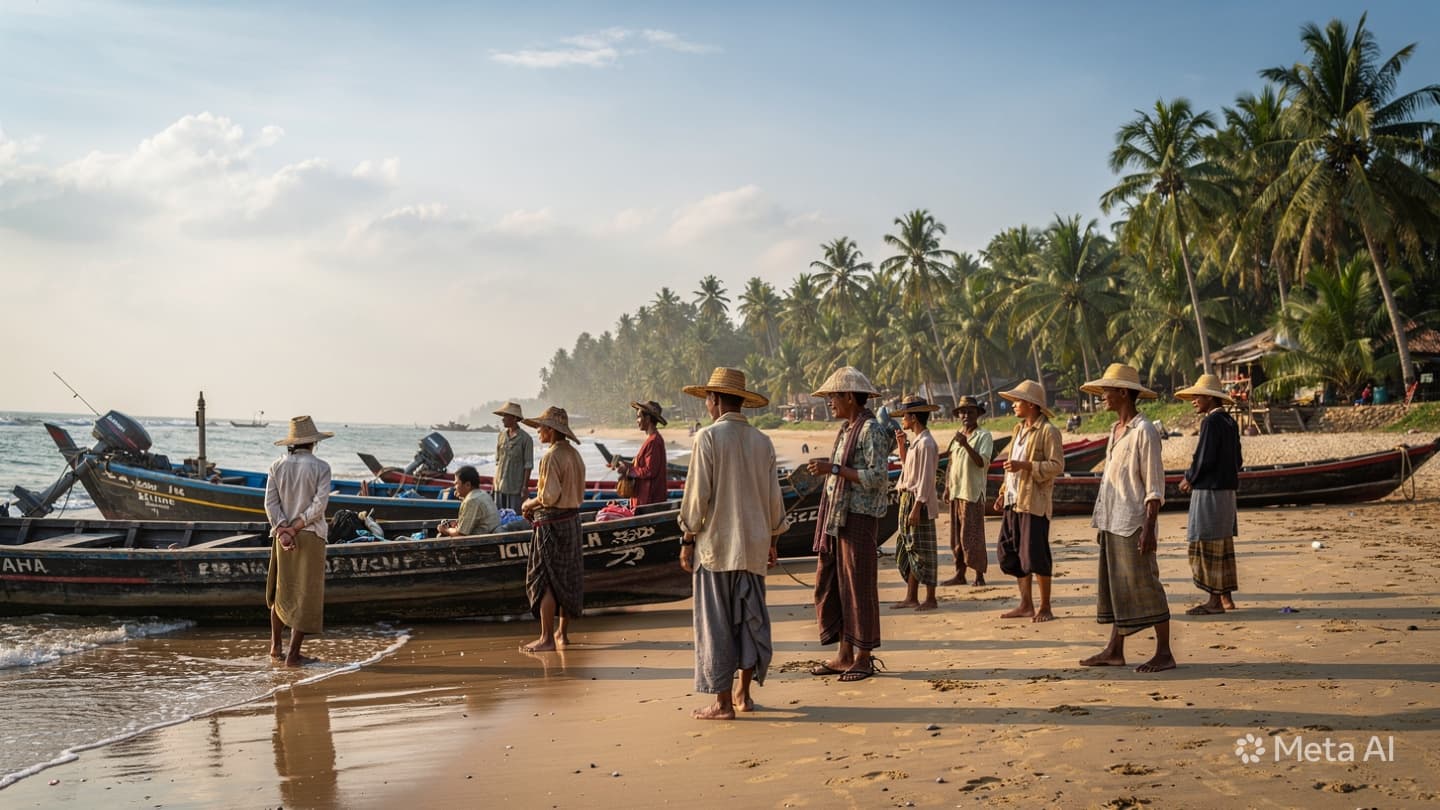 Coastal Crisis: Body of Missing Fisherman Recovered in Rakhine State Following Intense Search Effort Coastal Crisis: Body of Missing Fisherman Recovered in Rakhine State Following Intense Search Effort