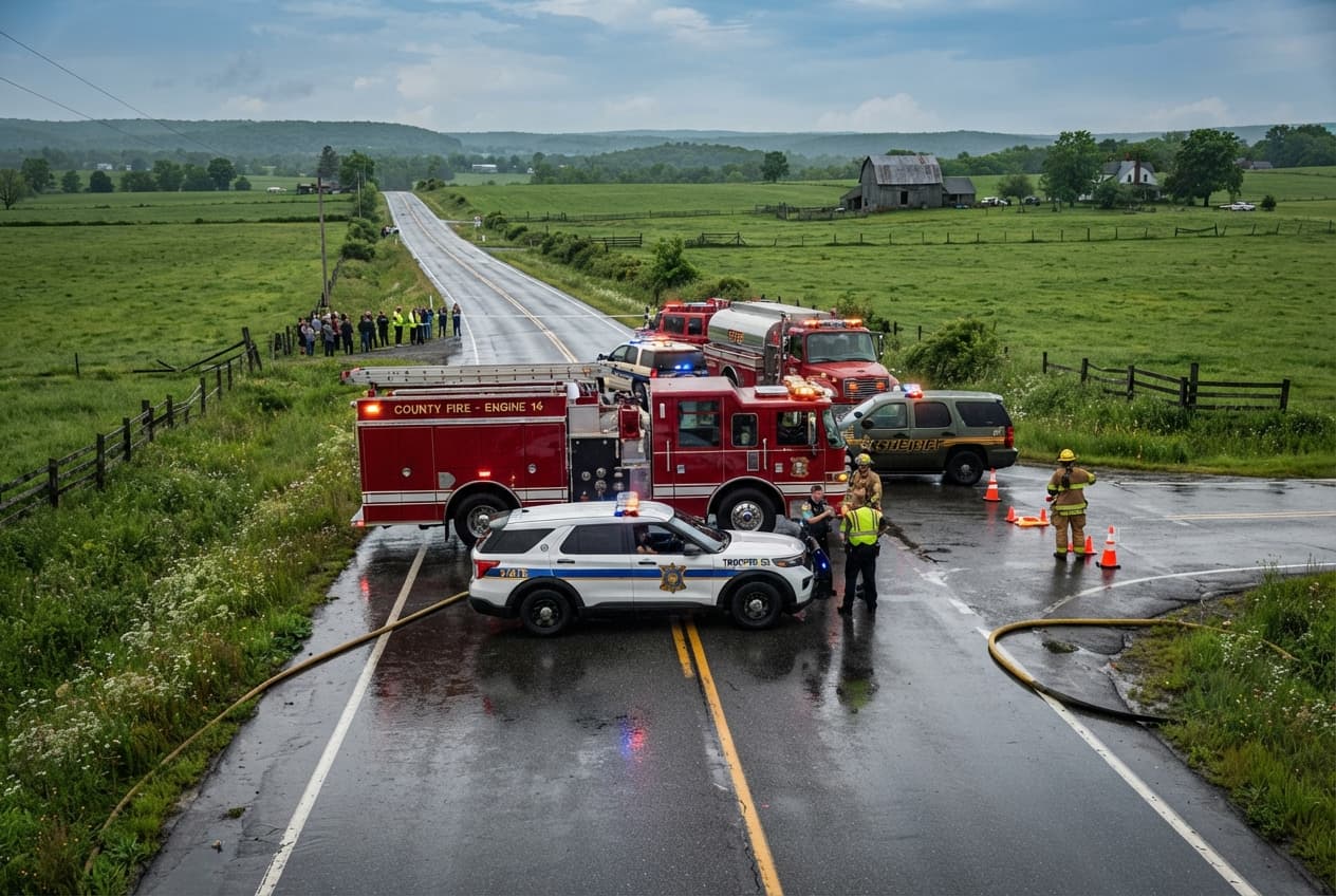 New Zealand Road Tragedy: Head-On Crash On Rural Route Kills Three Family Members New Zealand Road Tragedy: Head-On Crash On Rural Route Kills Three Family Members