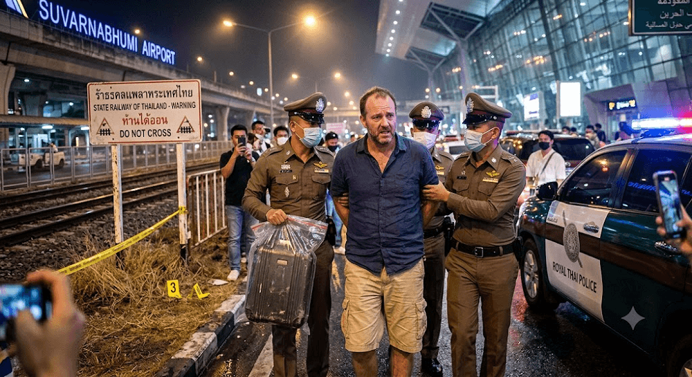 The Suitcase by the Tracks: Australian Arrested in Thailand Over Shocking Death of 17-Year-Old Girl The Suitcase by the Tracks: Australian Arrested in Thailand Over Shocking Death of 17-Year-Old Girl