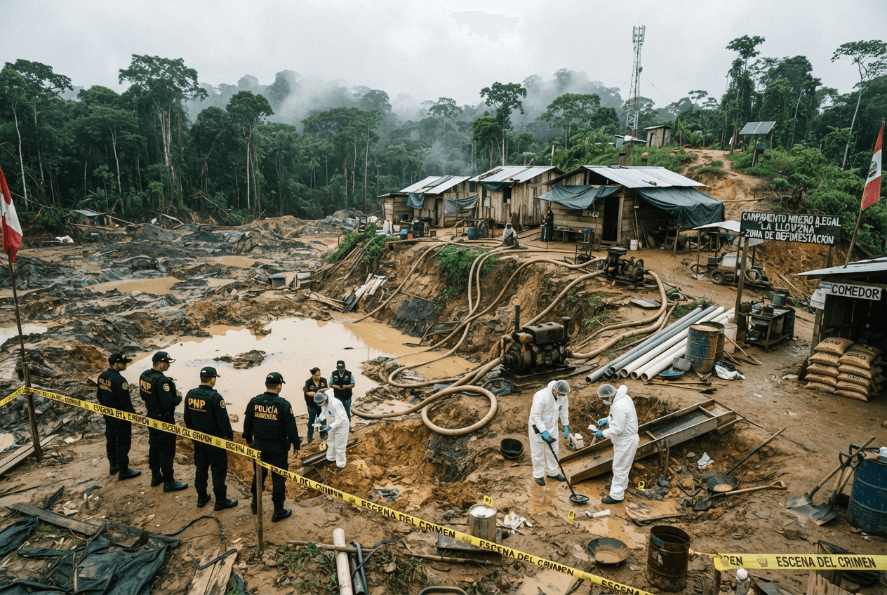 Illegal Mine Tunnel Collapse In Madre De Dios 6 Dead: Rescue Workers Excavate Rubble Illegal Mine Tunnel Collapse In Madre De Dios 6 Dead: Rescue Workers Excavate Rubble