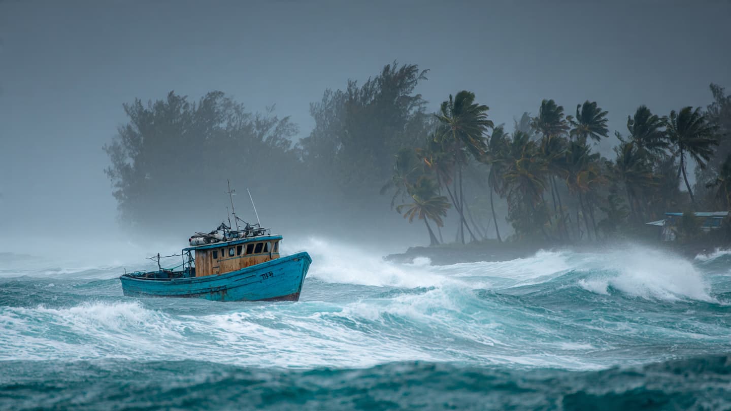 Between Violent Ocean Currents and Silent Docks, Vanuatu Carries Another Night Of Waiting Quietly Together Between Violent Ocean Currents and Silent Docks, Vanuatu Carries Another Night Of Waiting Quietly Together