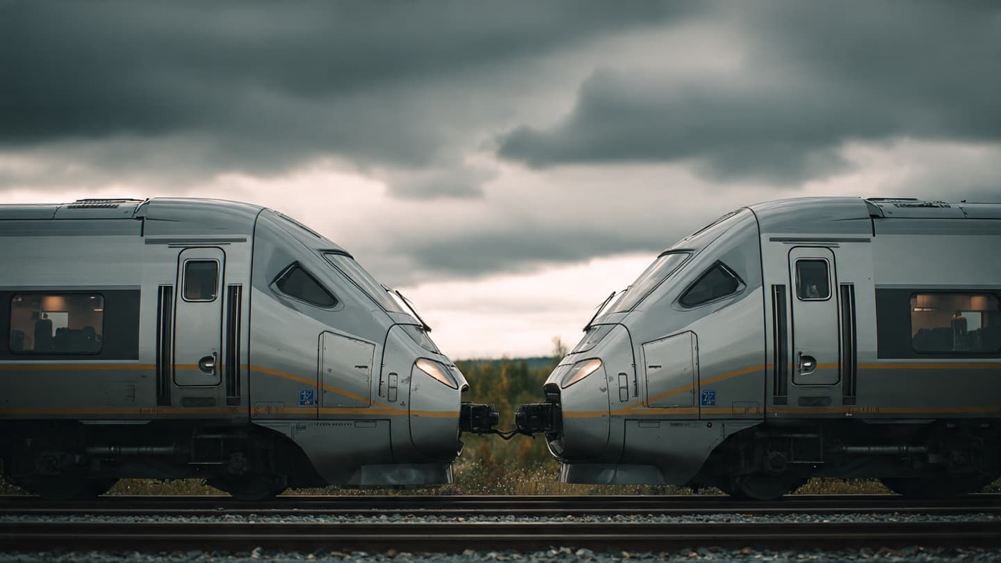 When the Iron Path Falters: Reflections on the Sudden Union of Two Trains When the Iron Path Falters: Reflections on the Sudden Union of Two Trains