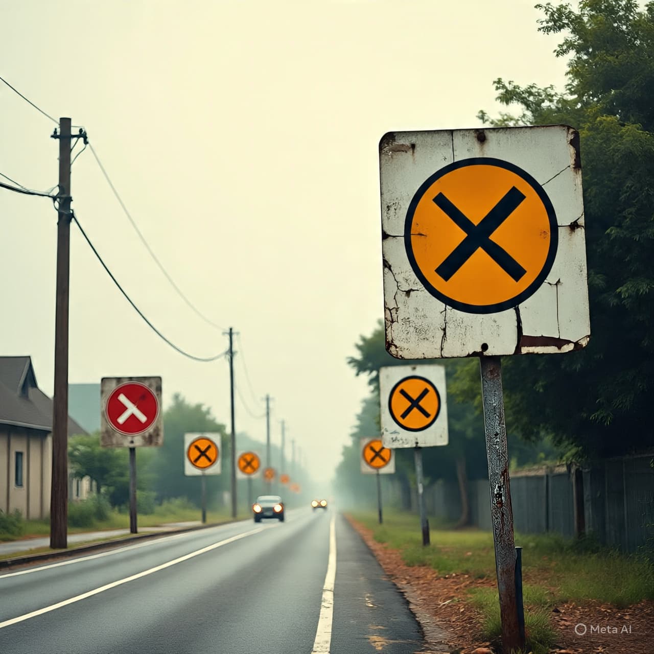 Between Sign and Speed, a Moment of Uncertainty: When the Road Speaks Twice Between Sign and Speed, a Moment of Uncertainty: When the Road Speaks Twice