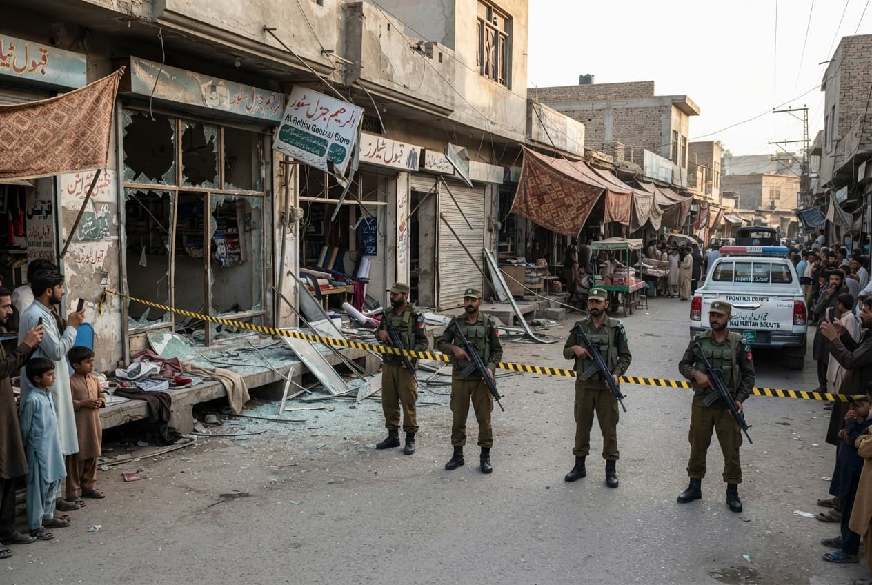 Bomb Blast: One Dead as Eight Sustain Injuries in North Waziristan Market Area Bomb Blast: One Dead as Eight Sustain Injuries in North Waziristan Market Area