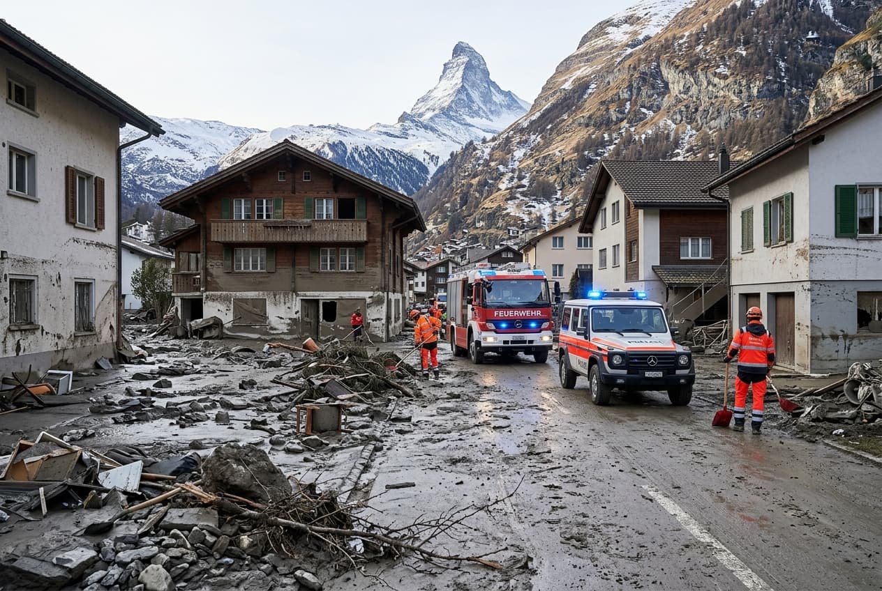 Lucerne Mudslide Kills One Resident, Heavy Rain Floods Homes After Torrential Rainfall Hits Region Lucerne Mudslide Kills One Resident, Heavy Rain Floods Homes After Torrential Rainfall Hits Region