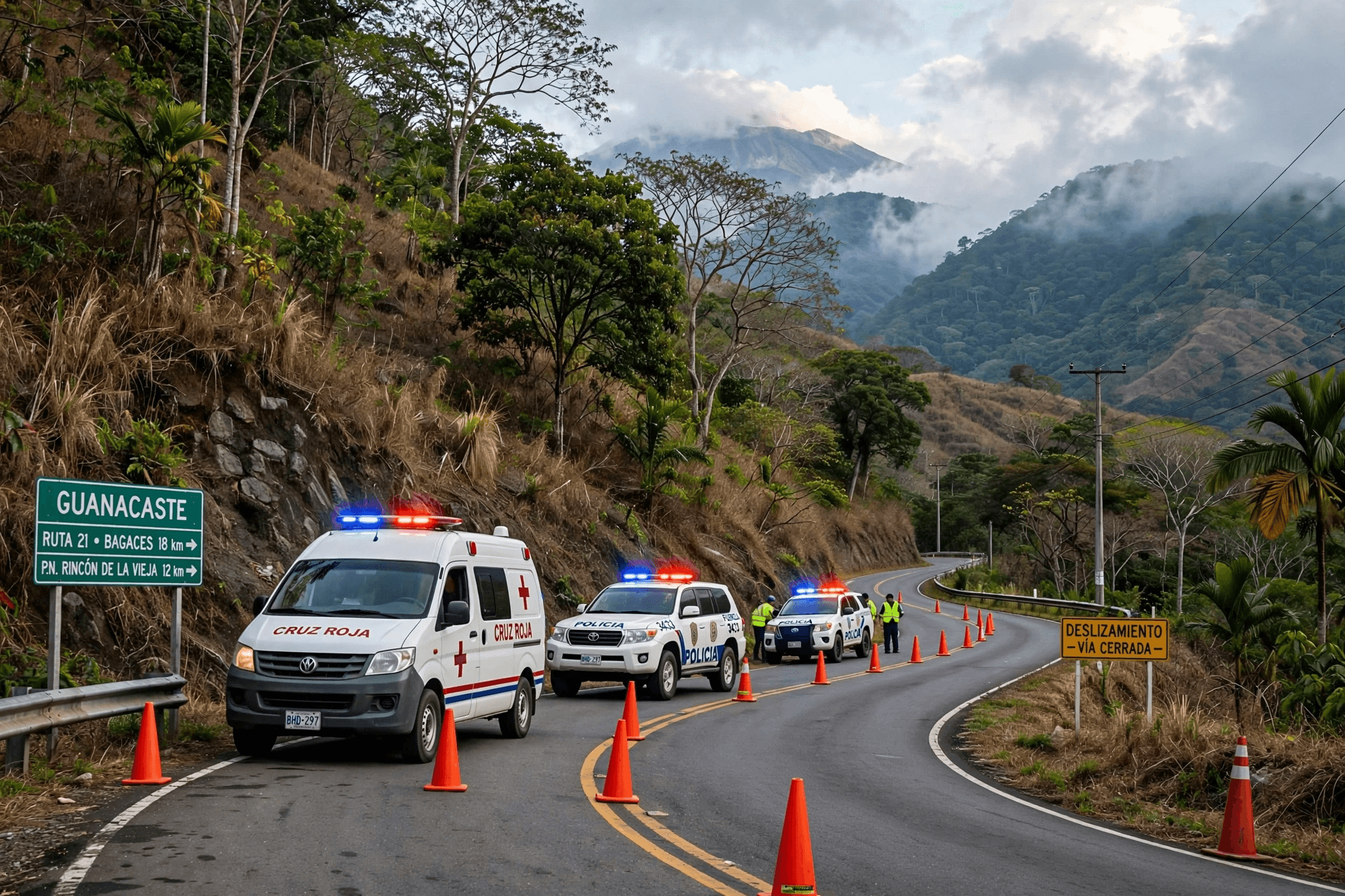 Fatal Collision: Four Killed In Head-On Highway Crash In Guanacaste Region Of Costa Rica Fatal Collision: Four Killed In Head-On Highway Crash In Guanacaste Region Of Costa Rica