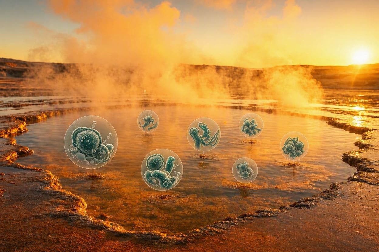 Life finds a way to fix nitrogen even near boiling point Life finds a way to fix nitrogen even near boiling point