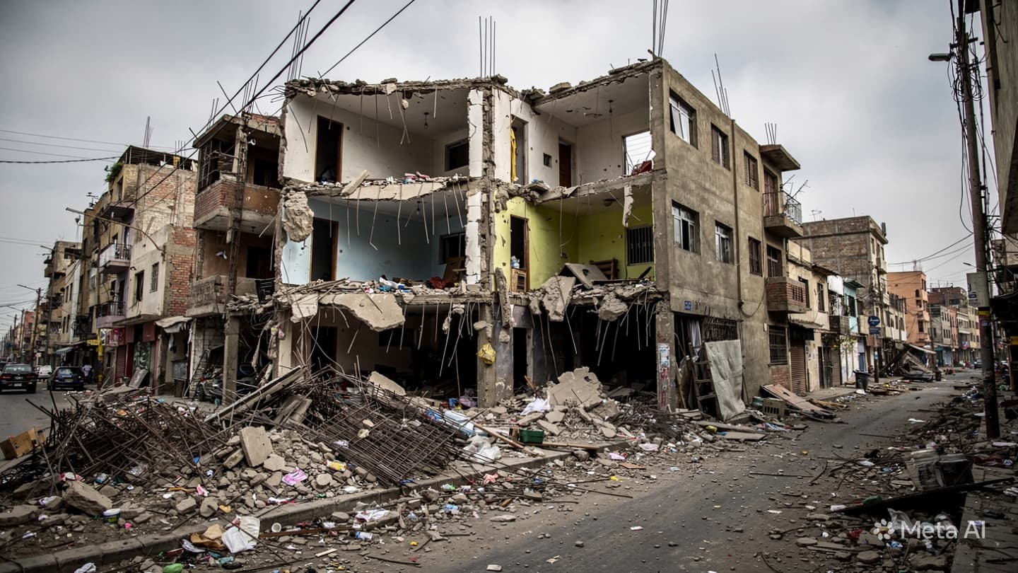 Fatal Building Tragedy: One Person Killed as Residential House Collapses in Historic Lima District Fatal Building Tragedy: One Person Killed as Residential House Collapses in Historic Lima District