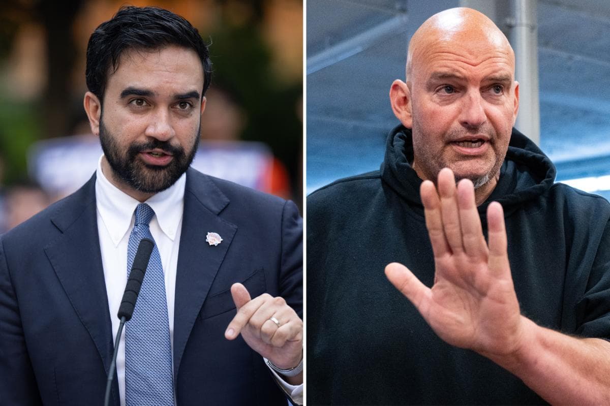 Fetterman Slams Mamdani Over Netanyahu Arrest Proposal Fetterman Slams Mamdani Over Netanyahu Arrest Proposal