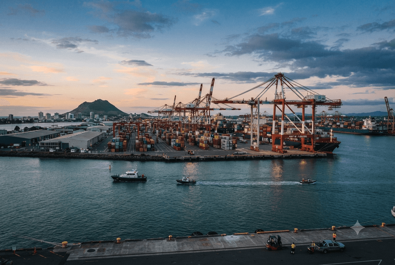 Tauranga Port Update: Emergency Services Respond To Industrial Injury At Waterfront Facility Today Morning Tauranga Port Update: Emergency Services Respond To Industrial Injury At Waterfront Facility Today Morning