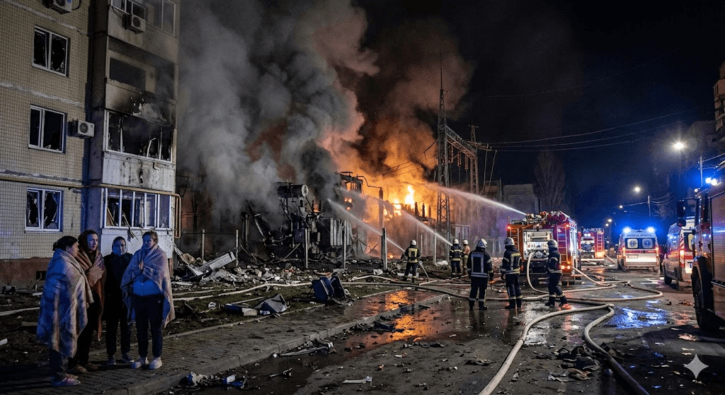 Blackouts and Bloodshed: Five Dead as Russian Strikes Hammer Ukraine’s Power Grid Across Five Regions Blackouts and Bloodshed: Five Dead as Russian Strikes Hammer Ukraine’s Power Grid Across Five Regions
