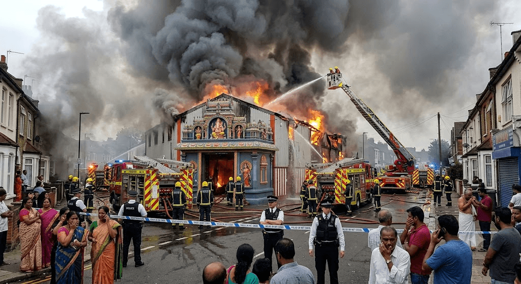 Breaking: Massive Fire Tearing Through Buildings in Croydon Triggers Large-Scale Emergency Response Breaking: Massive Fire Tearing Through Buildings in Croydon Triggers Large-Scale Emergency Response