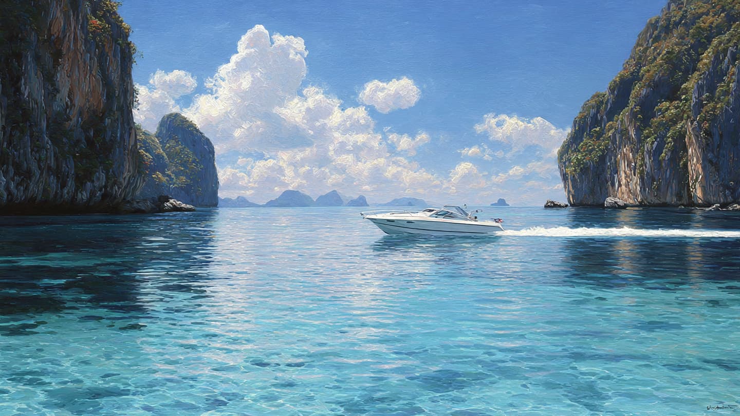 Between the Granite Cliffs and the Open Blue, Tracing the Silent Engine’s End Between the Granite Cliffs and the Open Blue, Tracing the Silent Engine’s End