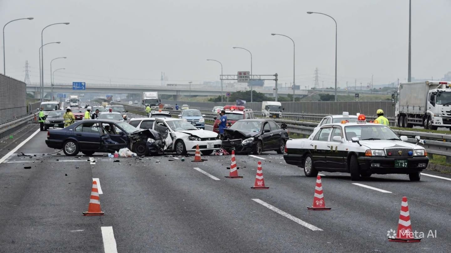 High-Speed Collision: Three Injured Following Multi-Vehicle Crash on Tomei Expressway in Shizuoka Today High-Speed Collision: Three Injured Following Multi-Vehicle Crash on Tomei Expressway in Shizuoka Today