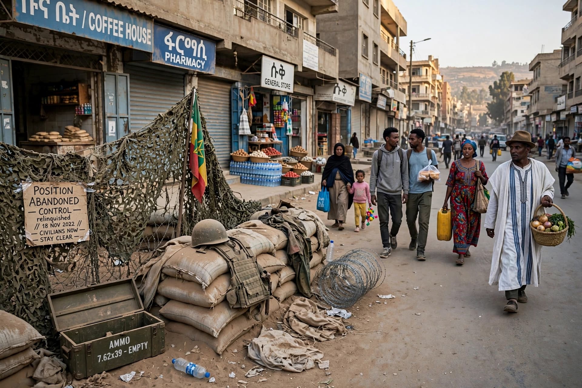 Rebel Forces Leave Tigray's Capital, and Federal Troops Enter Rebel Forces Leave Tigray's Capital, and Federal Troops Enter