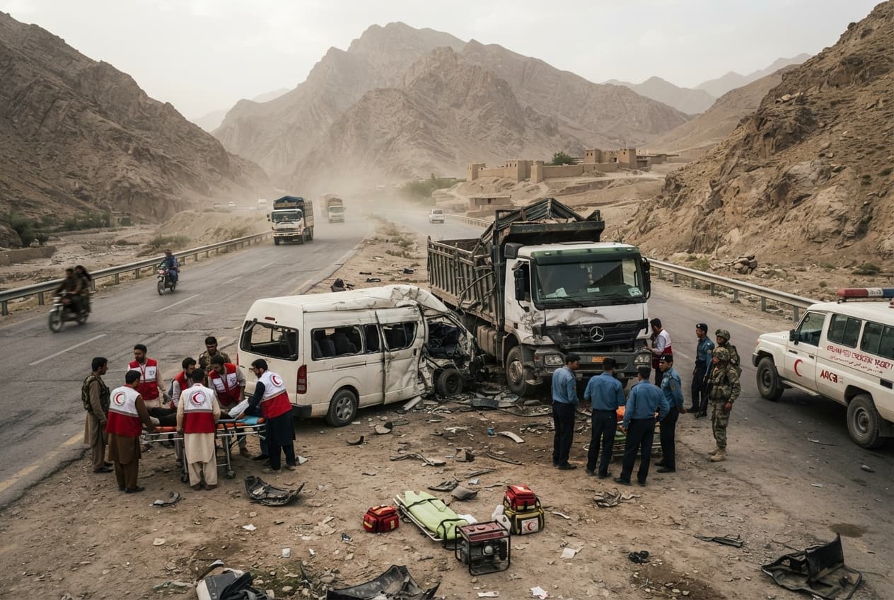 Nangarhar Province Tragedy: Seven Dead Following Multiple Vehicle Traffic Collisions In Afghanistan Nangarhar Province Tragedy: Seven Dead Following Multiple Vehicle Traffic Collisions In Afghanistan