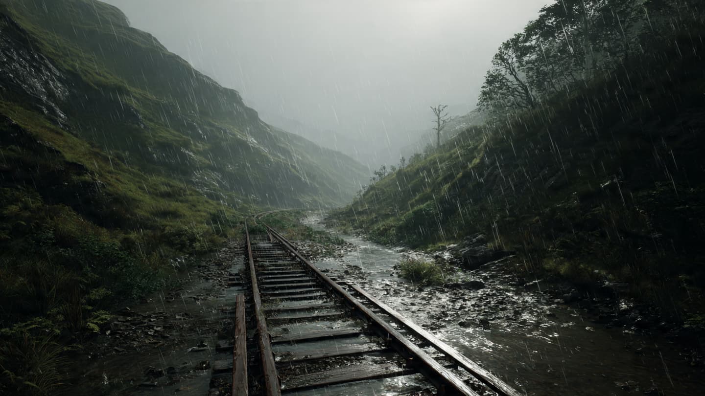 Where the Rain Meets the Clay, A Quiet Dissolve of the Ancient Northern Passing Where the Rain Meets the Clay, A Quiet Dissolve of the Ancient Northern Passing