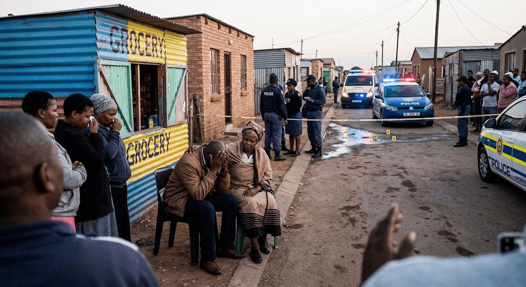 Horror in South Africa: Gunmen Claim 11 Lives in Devastating Township Shooting Horror in South Africa: Gunmen Claim 11 Lives in Devastating Township Shooting