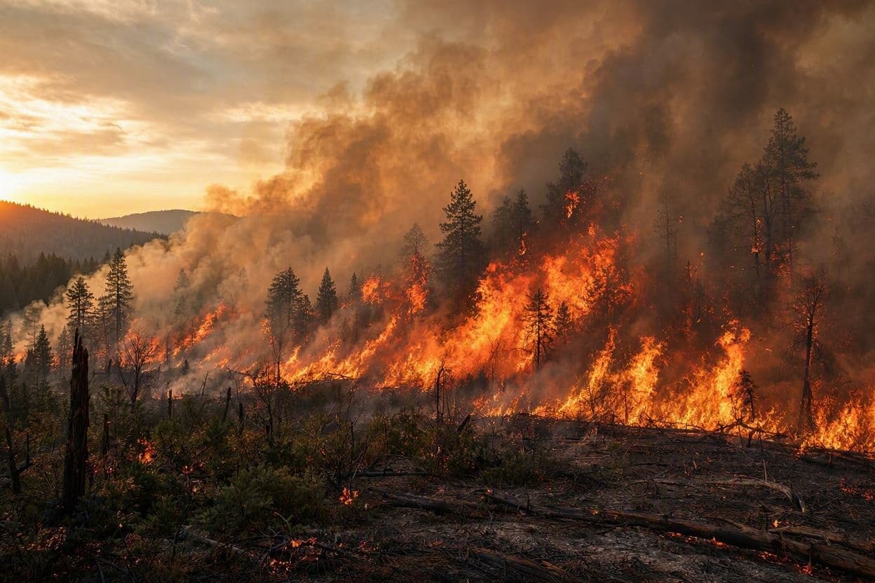 Ash and Anxiety: The Summerland Fire Ash and Anxiety: The Summerland Fire