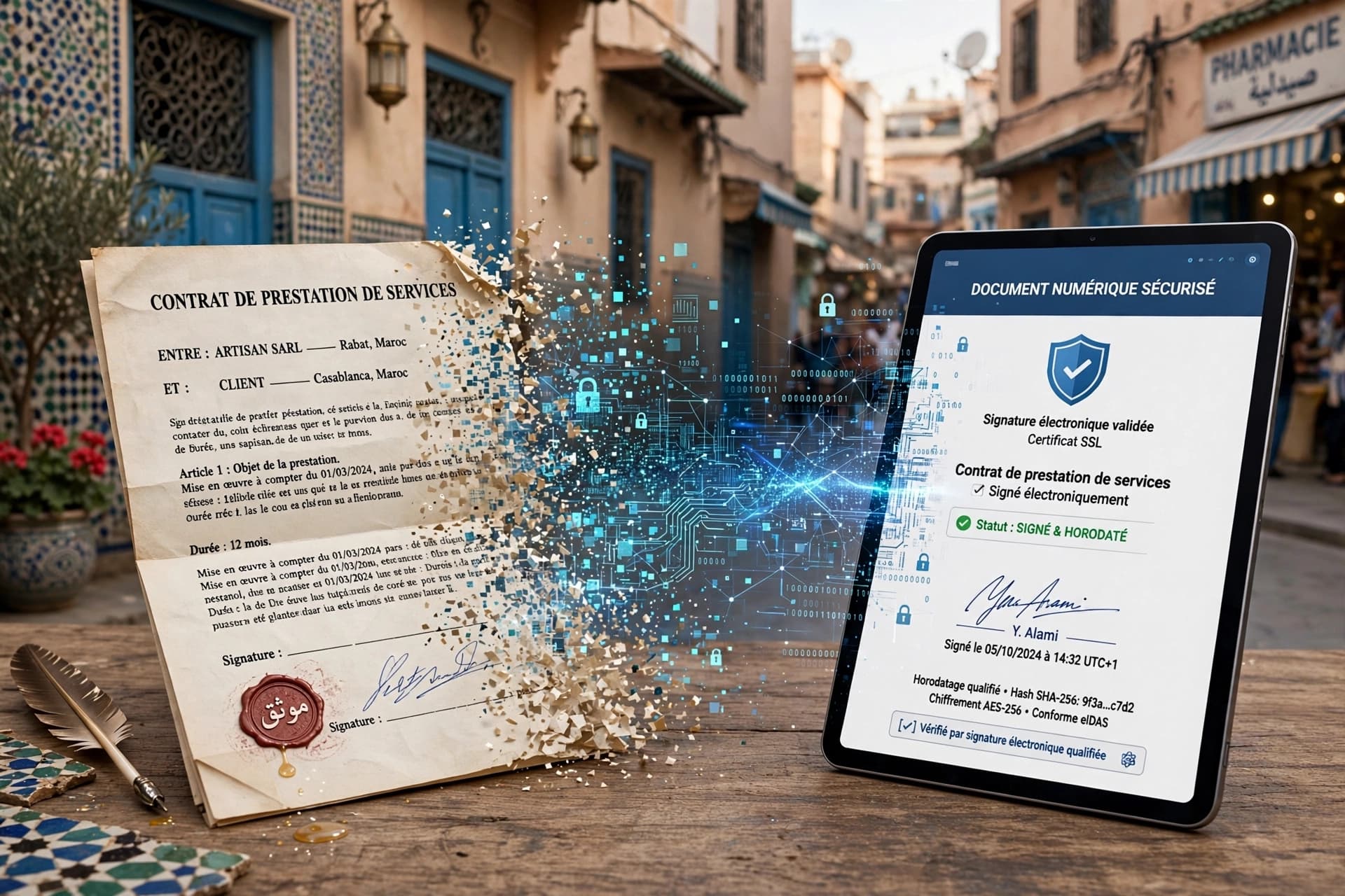 Across Morocco’s Digital Business Frontier: Electronic Signatures Open Another Door Toward Faster Commercial Transactions Across Morocco’s Digital Business Frontier: Electronic Signatures Open Another Door Toward Faster Commercial Transactions