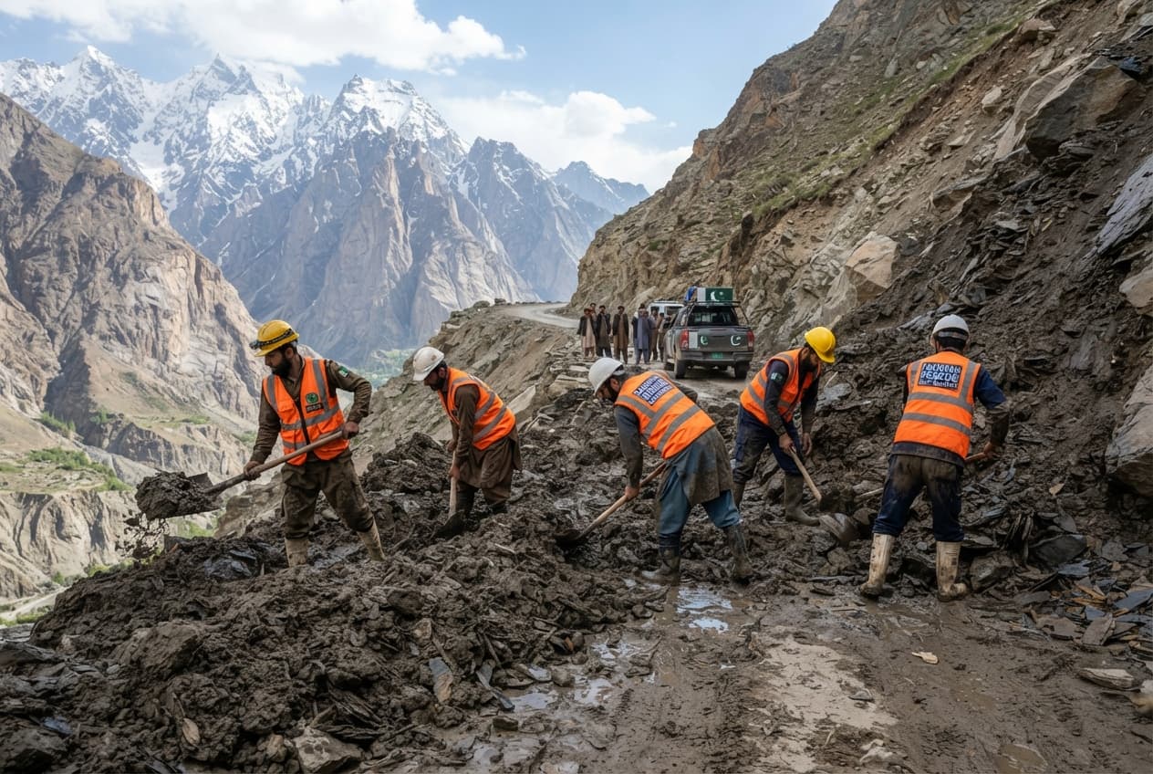 Monsoon Rains Hit Pakistan: Destructive Northern Landslides Kill Eleven People Amid Ongoing Flooding Crises Monsoon Rains Hit Pakistan: Destructive Northern Landslides Kill Eleven People Amid Ongoing Flooding Crises