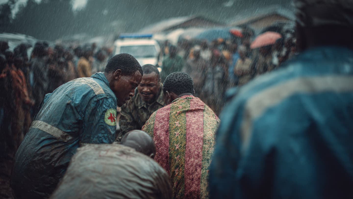 A lightning strike injured worshippers during a severe thunderstorm in Rwanda, prompting emergency medical response and weather warnings. A lightning strike injured worshippers during a severe thunderstorm in Rwanda, prompting emergency medical response and weather warnings.