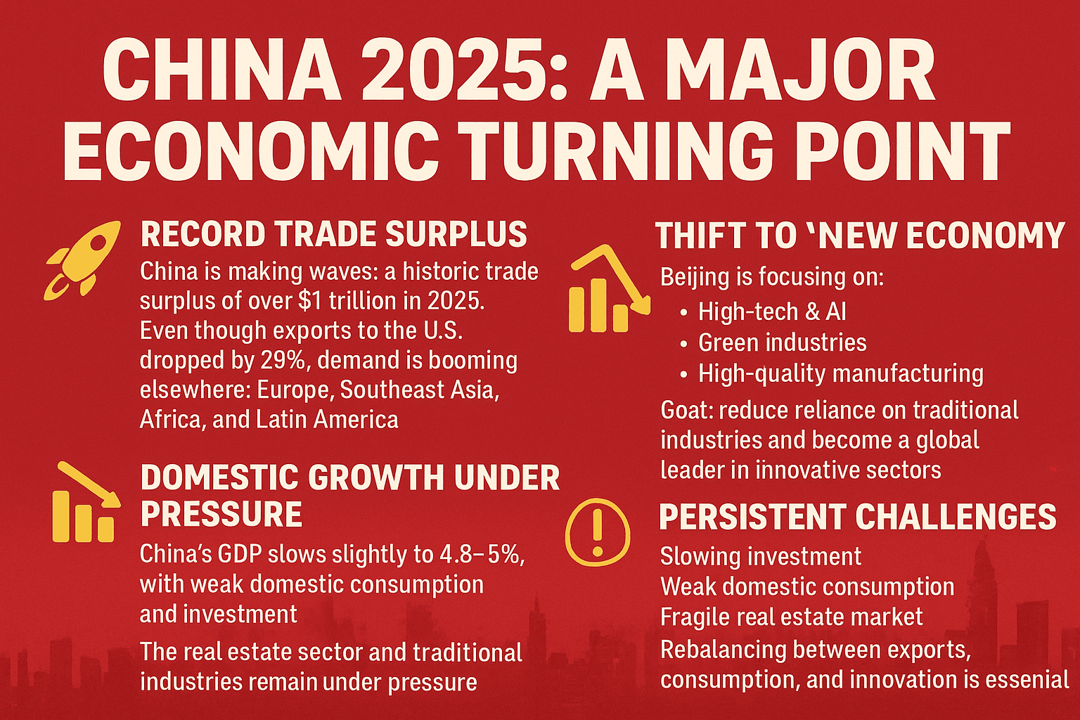 🌏 China 2025: A Major Economic Turning Point 🌏 China 2025: A Major Economic Turning Point