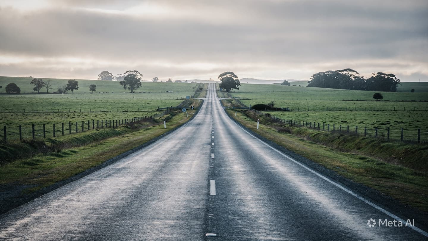 When Iron Meets The Silent Road: Reflections On A Waitakaruru Morning When Iron Meets The Silent Road: Reflections On A Waitakaruru Morning