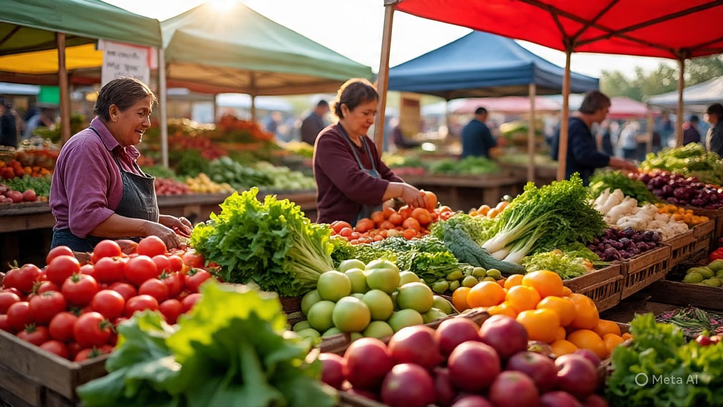 Where Fields Meet Faces: The Quiet Growth of Community Markets Where Fields Meet Faces: The Quiet Growth of Community Markets
