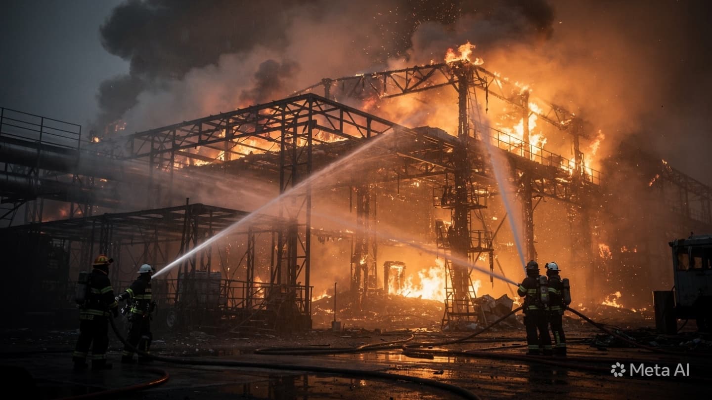 Banten Industrial Fire, 2026: Massive Blaze Destroys Chemical Manufacturing Facility in Tangerang Regency Banten Industrial Fire, 2026: Massive Blaze Destroys Chemical Manufacturing Facility in Tangerang Regency