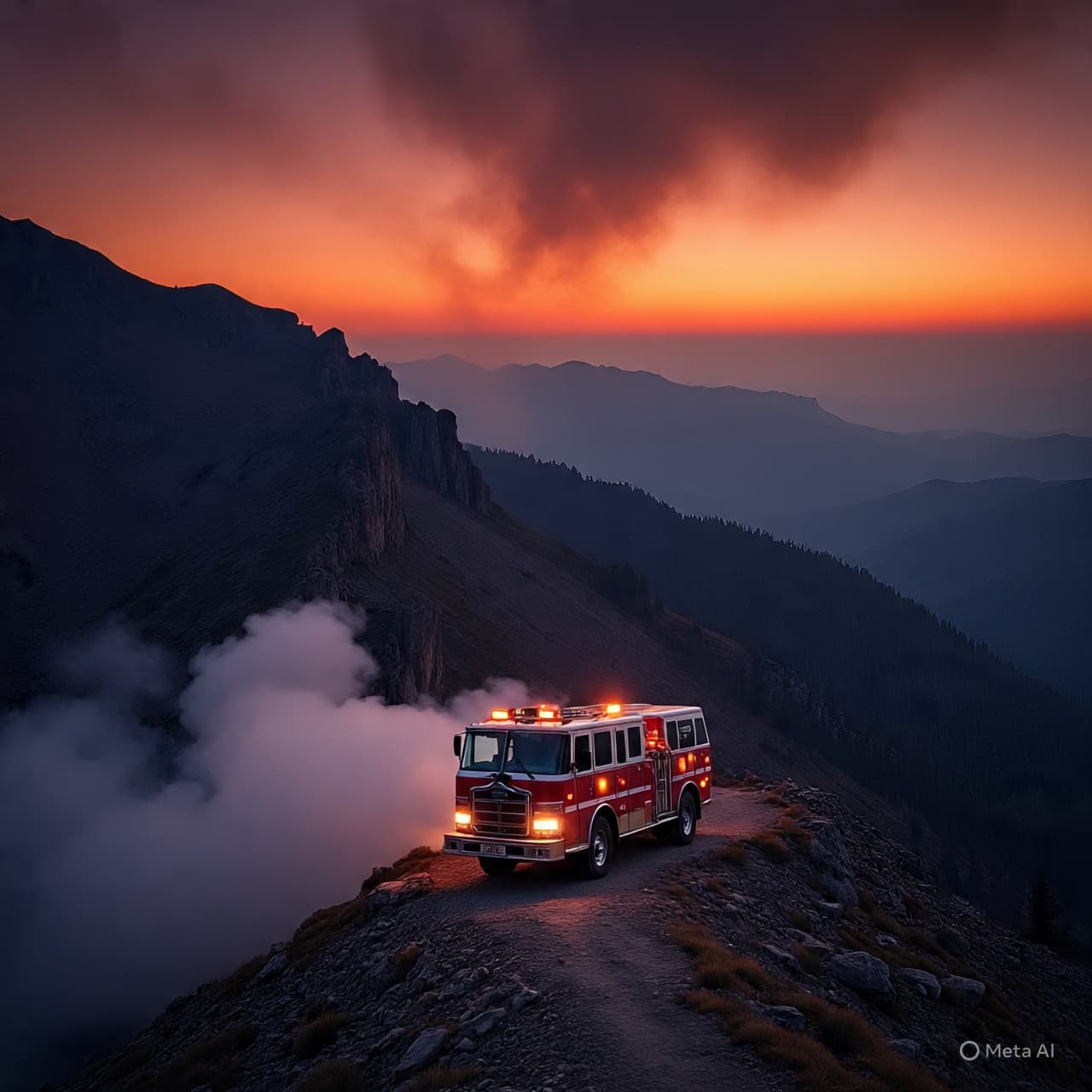 Où la Terre Rencontre la Flamme : Les Rythmes Solennels d'un Paysage Sous Siège Où la Terre Rencontre la Flamme : Les Rythmes Solennels d'un Paysage Sous Siège