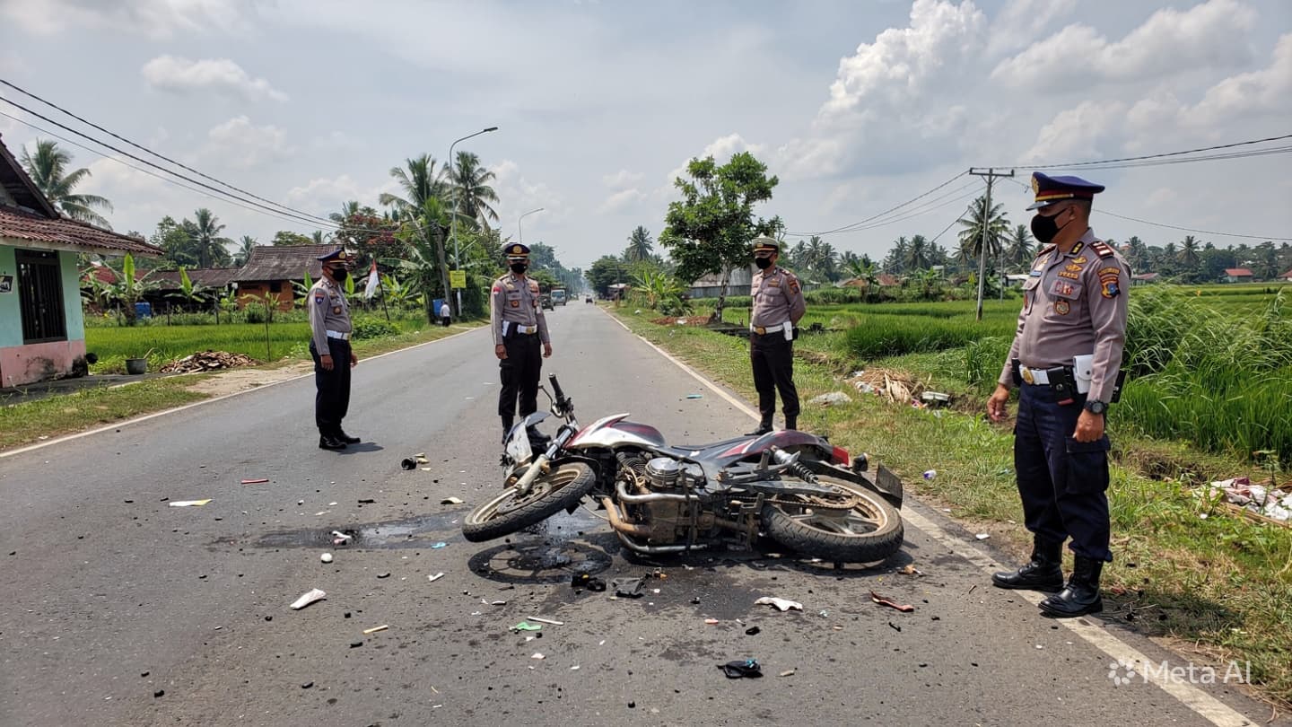 Fatal Traffic Accident: Local Motorcyclist Dies Following High-Impact Collision in Pacitan, Central Java Fatal Traffic Accident: Local Motorcyclist Dies Following High-Impact Collision in Pacitan, Central Java