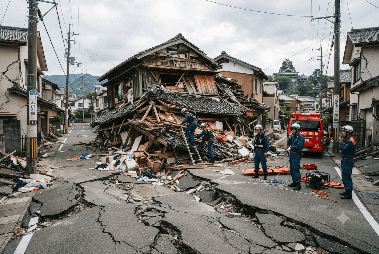 Magnitude 7.1 Quake Strikes: Death Toll Climbs Following Devastating Kumamoto Prefecture Earthquake Disaster Magnitude 7.1 Quake Strikes: Death Toll Climbs Following Devastating Kumamoto Prefecture Earthquake Disaster
