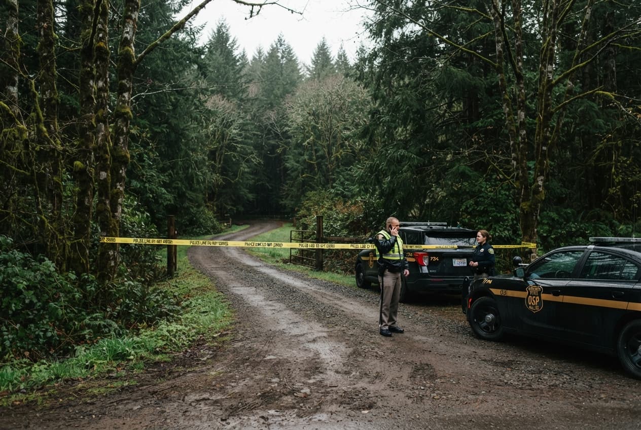 Brutal Homicides Shock Community: Five People Found Dead at Remote Oregon Property Today Brutal Homicides Shock Community: Five People Found Dead at Remote Oregon Property Today