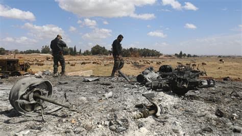 Syrian Government Blames Israel for Overnight Strikes on Abu al-Duhur Military Airfield Syrian Government Blames Israel for Overnight Strikes on Abu al-Duhur Military Airfield