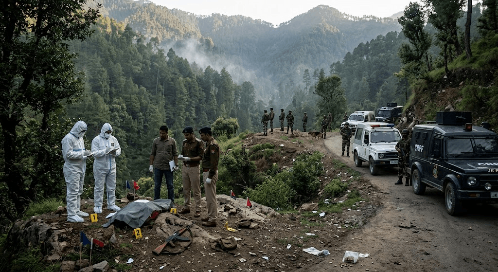 Two Terrorists Neutralized as Security Forces Foil Threat in Udhampur's Brattal Two Terrorists Neutralized as Security Forces Foil Threat in Udhampur's Brattal