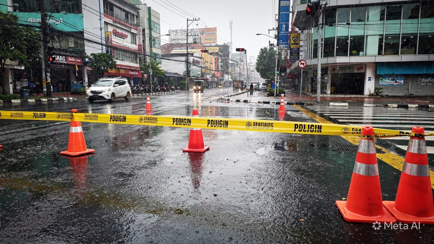 Deadly Accident Surabaya: Unknown Driver Flees Scene After Striking Pedestrian During Early Morning Hours Deadly Accident Surabaya: Unknown Driver Flees Scene After Striking Pedestrian During Early Morning Hours