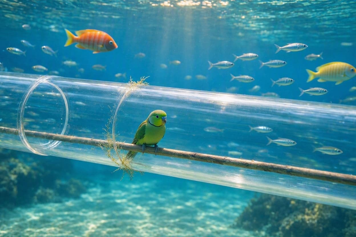 Deep Sea Bird: The Parakeet Who Snorkeled in a Submarine Deep Sea Bird: The Parakeet Who Snorkeled in a Submarine