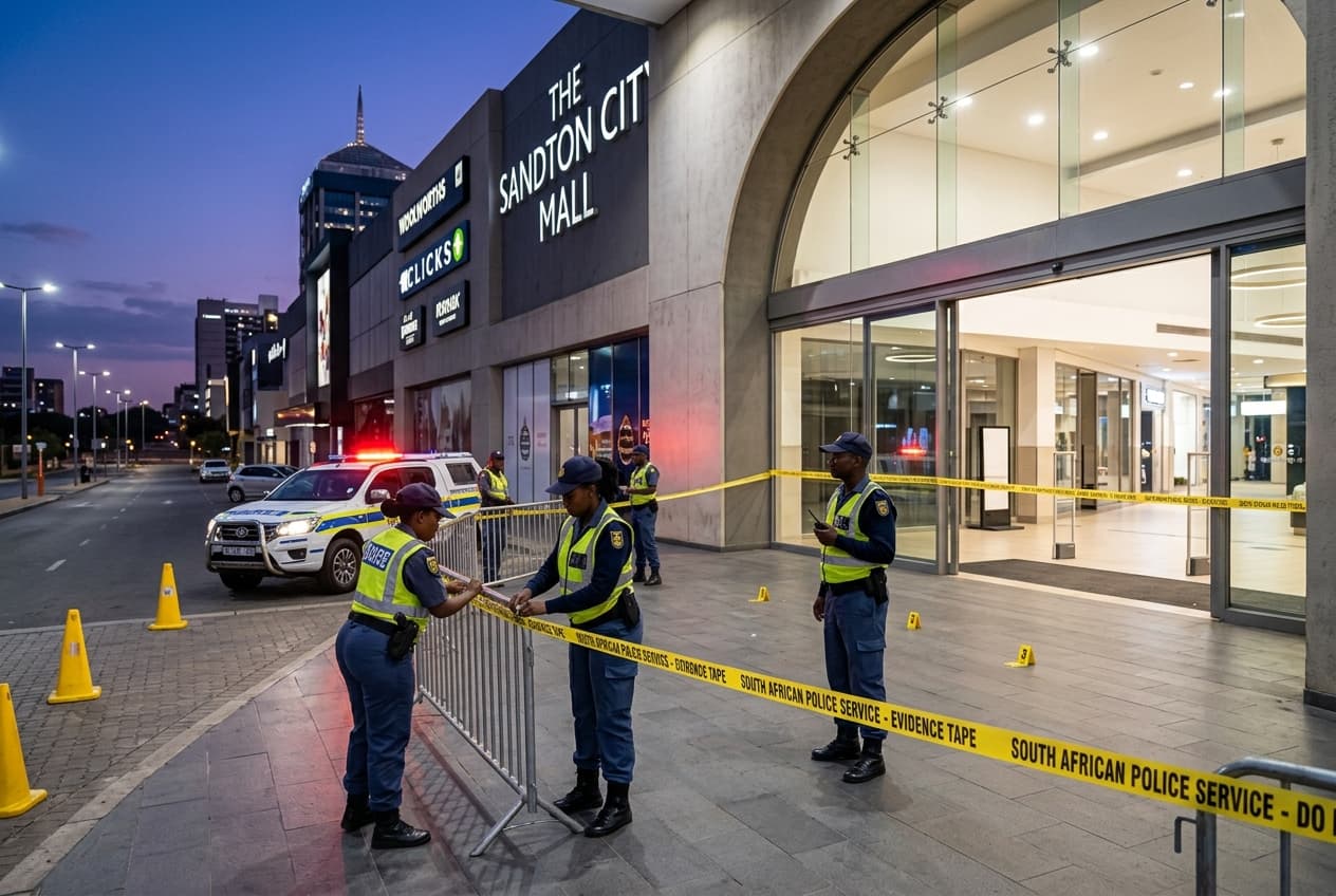 Cape Town Retail Center Shooting: Security Guard Killed During Brazen Armed Robbery Cape Town Retail Center Shooting: Security Guard Killed During Brazen Armed Robbery
