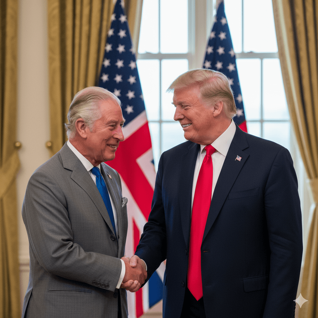 King Charles III Welcomes Donald Trump at Windsor: A Diplomatic Show of Ceremony and Strategy King Charles III Welcomes Donald Trump at Windsor: A Diplomatic Show of Ceremony and Strategy