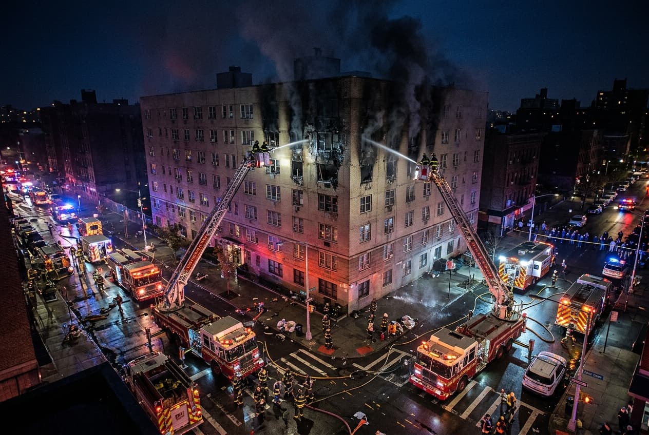 Marseille Apartment Fire Kills Two and Hospitalizes Eight as Flames Gut Multi-Story Complex Marseille Apartment Fire Kills Two and Hospitalizes Eight as Flames Gut Multi-Story Complex
