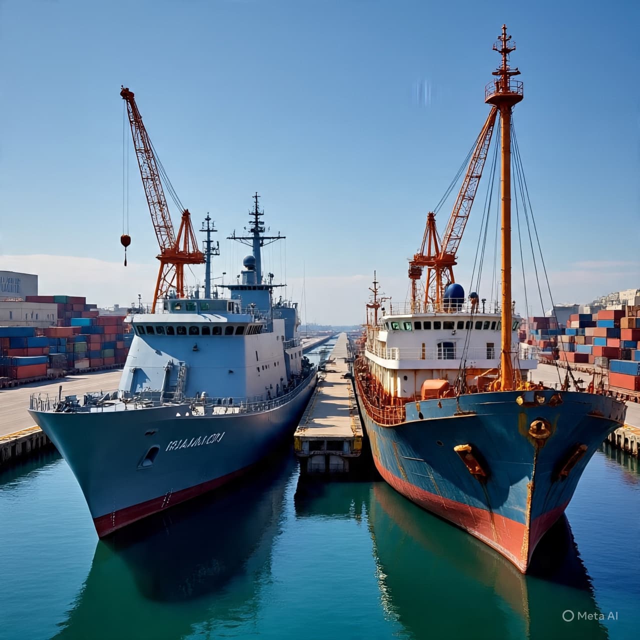 Where Sea and Heat Meet, Two Ships Become Echoes: Reflections on Persian Gulf Motion Where Sea and Heat Meet, Two Ships Become Echoes: Reflections on Persian Gulf Motion