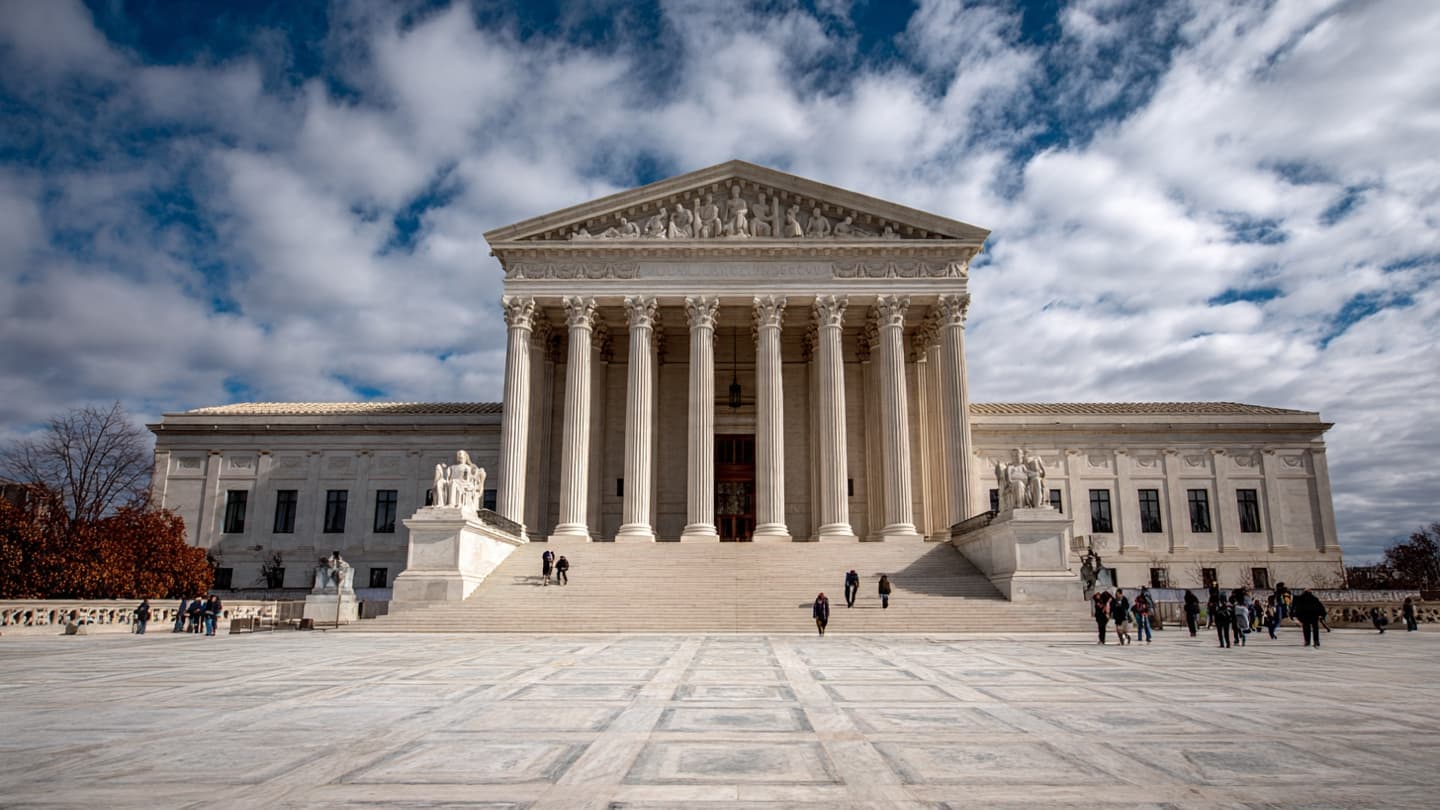 Beneath Marble Columns, Decisions May Echo Across America Beneath Marble Columns, Decisions May Echo Across America