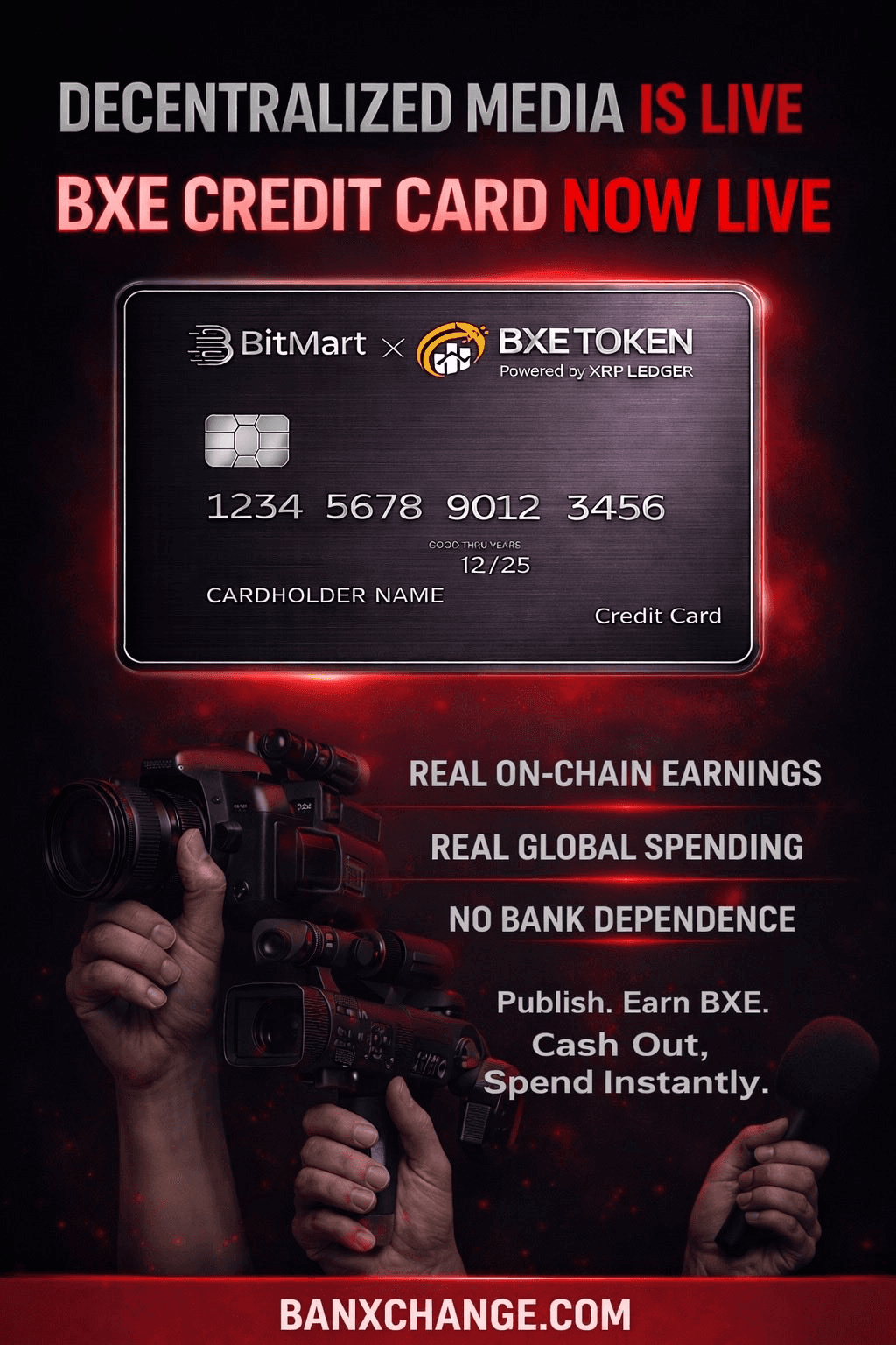 BXE Launches Crypto-Powered Credit Card, Expanding Real-World Spending Options BXE Launches Crypto-Powered Credit Card, Expanding Real-World Spending Options