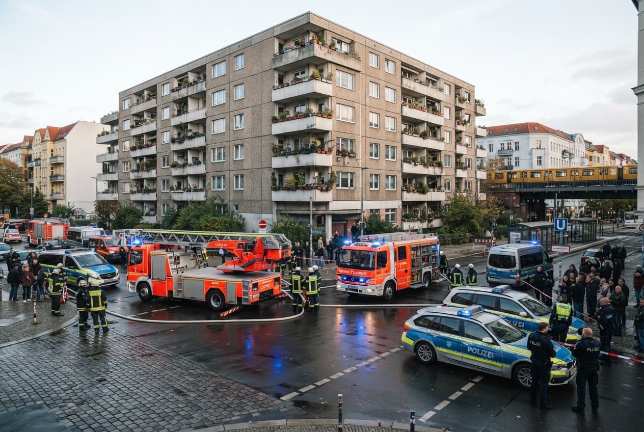 Berlin Apartment Fire Leaves One Resident Dead and Several Hospitalized for Smoke Inhalation Berlin Apartment Fire Leaves One Resident Dead and Several Hospitalized for Smoke Inhalation