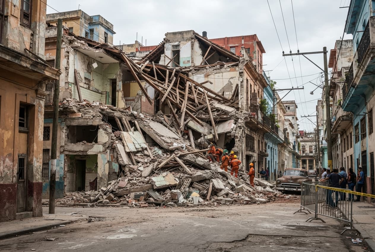 Cuba Housing Crisis: Three Fatalities Reported Following Tenement Collapse In Havana Cuba Housing Crisis: Three Fatalities Reported Following Tenement Collapse In Havana