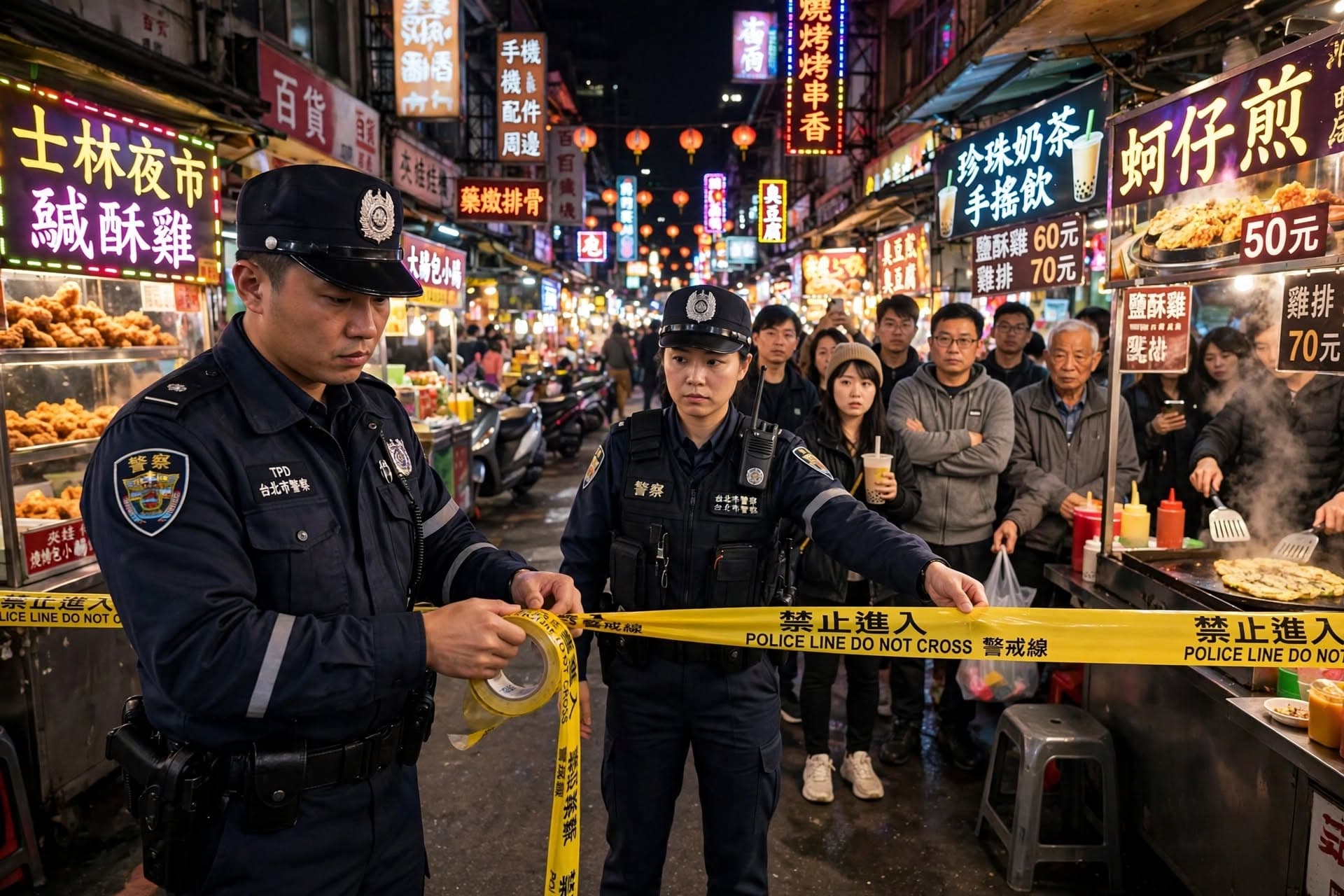 Taipei Night Market Violence: One Killed After Stabbing During Dispute, Police Detain Suspect Quickly Taipei Night Market Violence: One Killed After Stabbing During Dispute, Police Detain Suspect Quickly