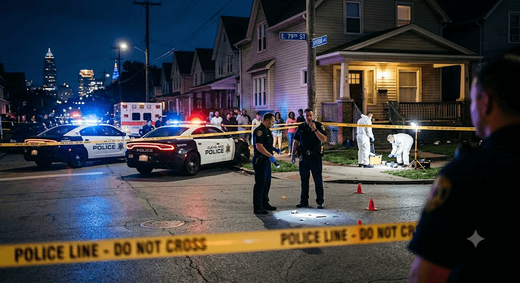 Tragedy on Cleveland’s East Side: One Dead, Another Injured in Sudden Neighborhood Shooting Tragedy on Cleveland’s East Side: One Dead, Another Injured in Sudden Neighborhood Shooting